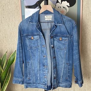 Madewell oversized denim jacket